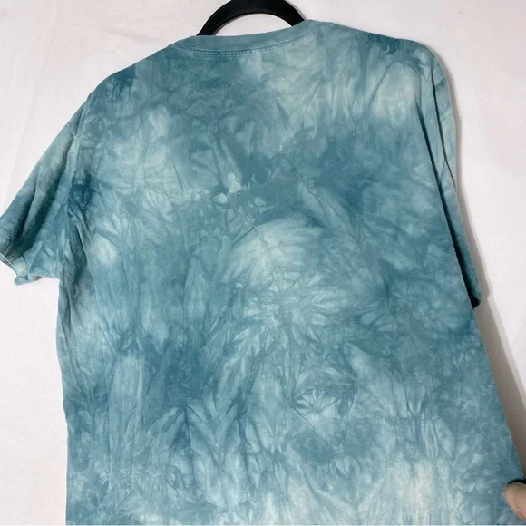 The Mountain Blue Tie Dye Grumpy Cat Graphic Tee T Shirt L - Picture 15 of 16